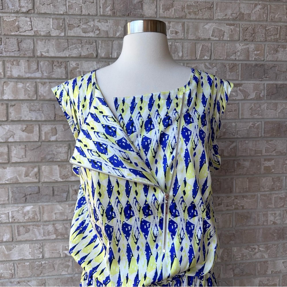 Catherine Catherine Melandrino Stylish Blue And Y… - image 8